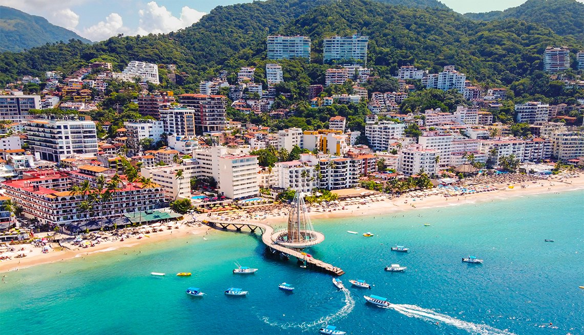 Beautiful view of Puerto Vallarta